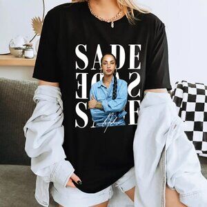 Sade Adu Pop Music Legend Fan Gift Graphic Concert Tour T Shirt 159